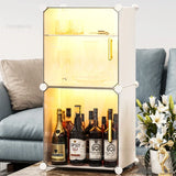 Living Room Wine Small Display Cabinet Light Luxury