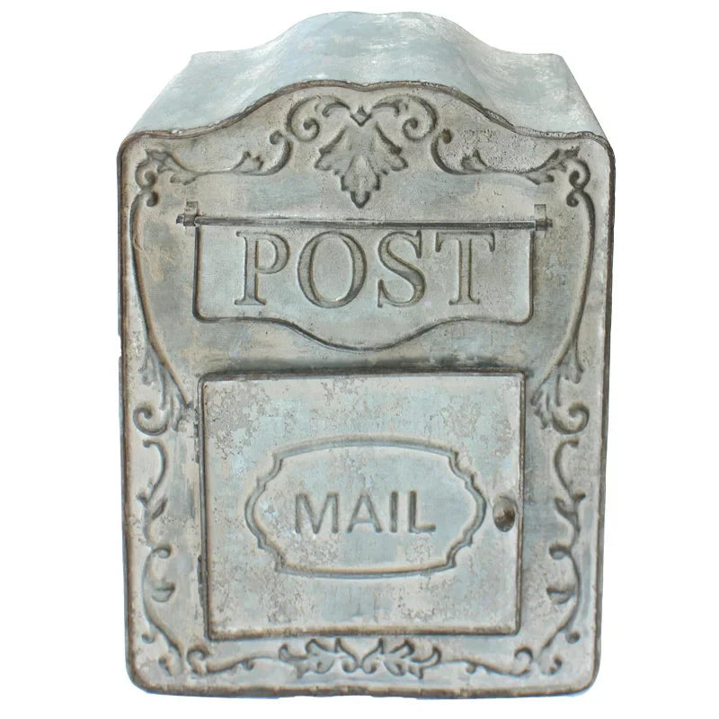 Outdoor Metal Mailbox For Storing Messages Leaving Message