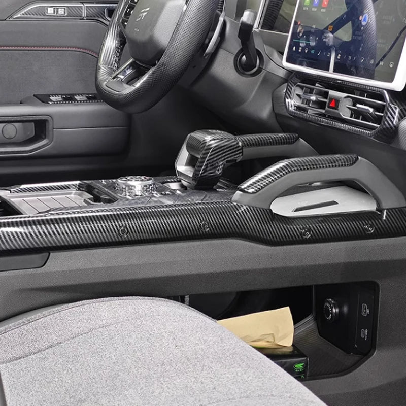 Chery Jetour Traveller T2 Carbon Fiber Patterned Interior
