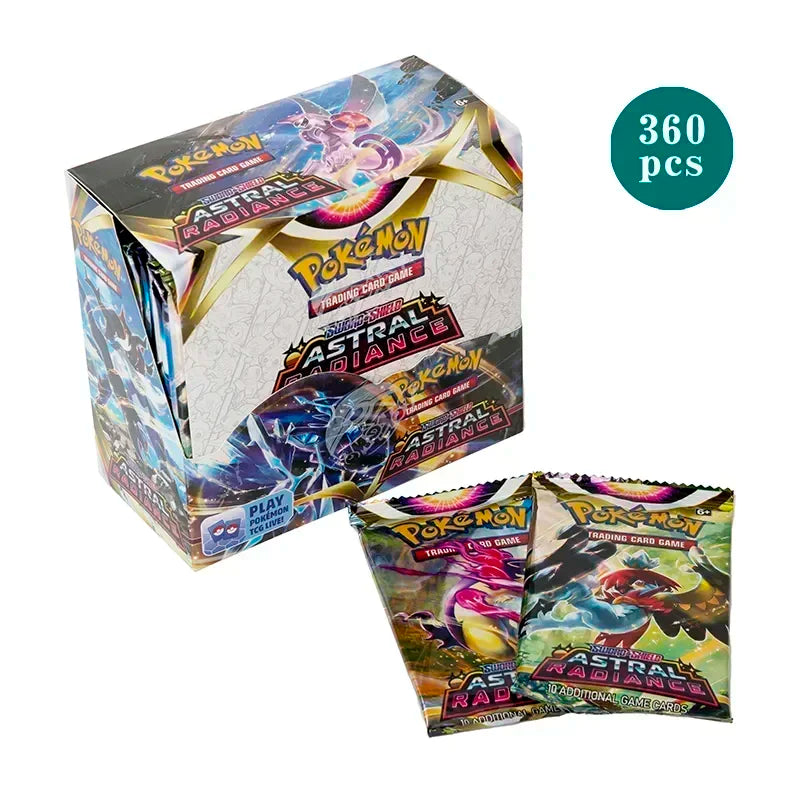 New 360Pcs Box Pokemon Card Shining Fates Style