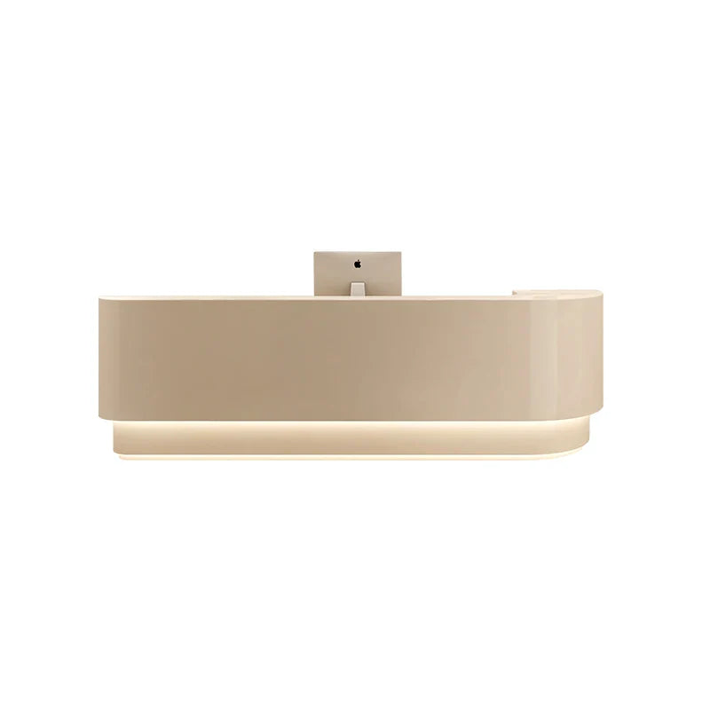 Front Service Reception Desks Luxury Counter Corner Cash