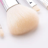 10PCS Cute Cat Claw Shape Makeup Brushes Set