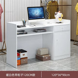 Modern wood Reception Desks Simple Supermarket Cashier Hotel