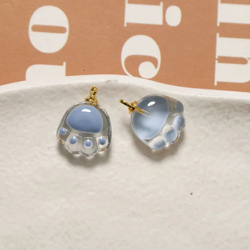 10pcs Cartoon Jelly Color Drop Oil Cat Claw