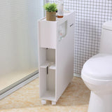 Toilet Side Cabinet 4 Layer Narrow Storage Cabinet