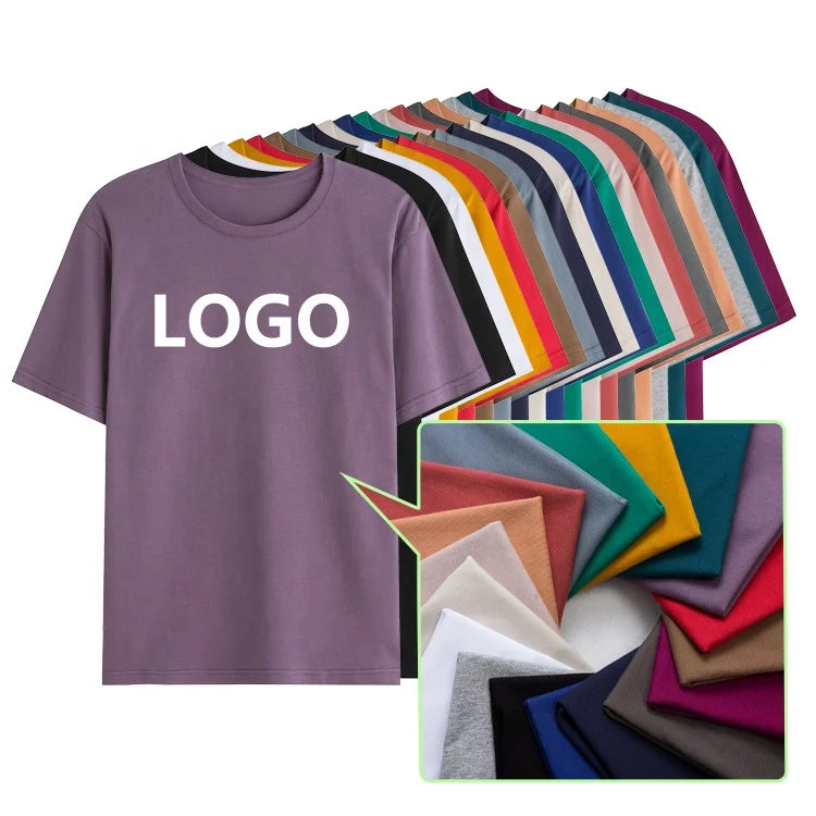 High Quality Unisex Embroidery logo 100% Cotton T