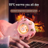 USB Rechargeable Hand Warmers Explosion-proof Cartoon Student Heaters