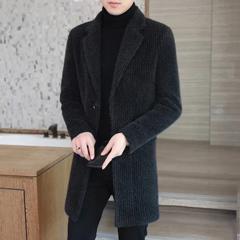 2023 High-end Feel Men Fashion Handsome All Woolen