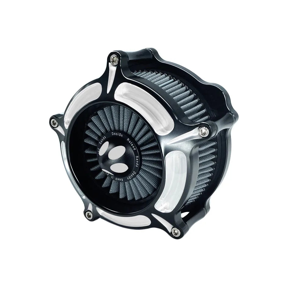 Motorcycle Turbine Air Filter Intake Cleaner For Fit