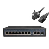 Full Gigabit POE Network Ethernet Switch Unmanaged Hub