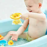 Baby Bath Toys Kids Bathtub Duck Toy Set,Kids