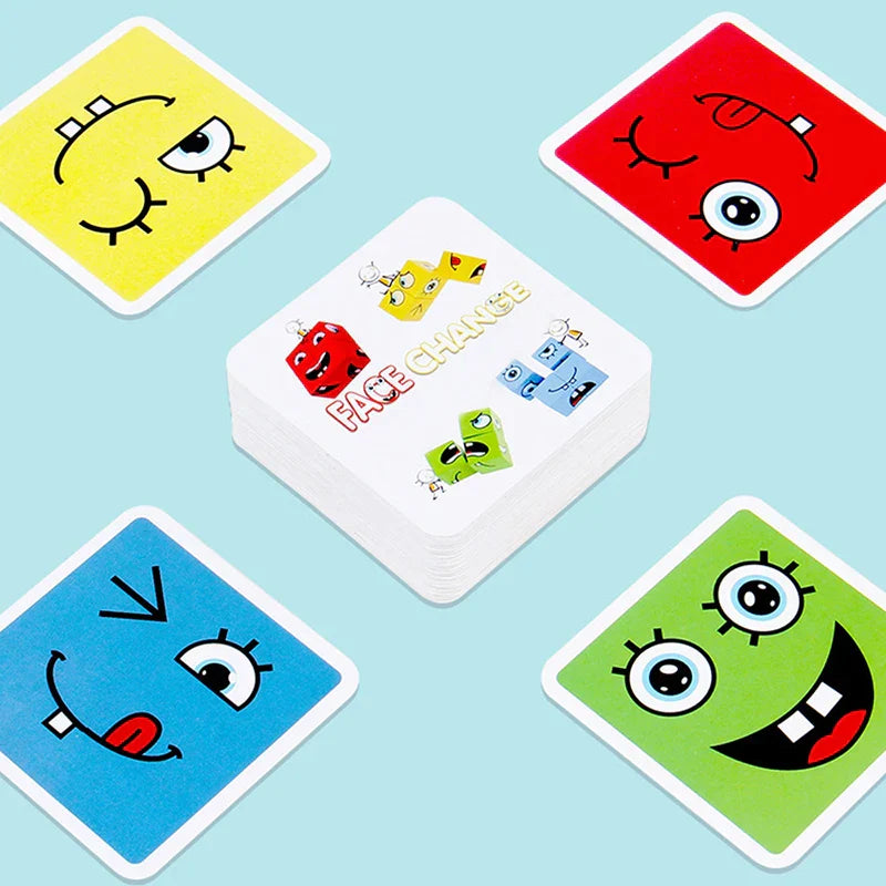 Face Changing Building Blocks Iron box Set Face