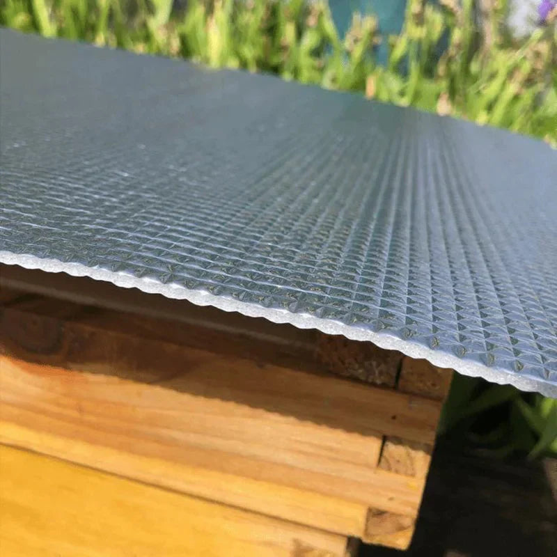 8PCS Beehive Reflective Film Heat Insulation Cover Coating