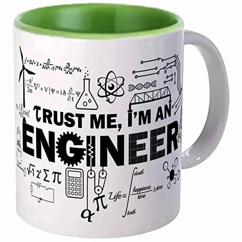 Engineer Cups Mechanic Coffee Mugs Scientific Technical Office