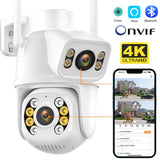 WIFI IP Camera 8MP 4K Dual-Lens PTZ Camera