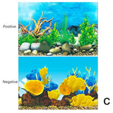 Aquarium Background Decoration Sticker Fish Tank Landscape Sticker