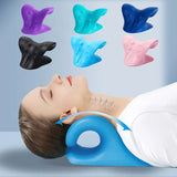 Neck Shoulder Stretcher Relaxer Cervical Chiropractic Traction Device