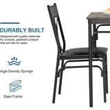 Dinette Table Dining Set for 4 Breakfast Nook