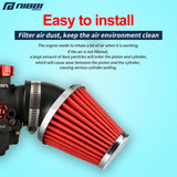 NIBBI Motorcycle Air Filter 4248mm Universal Carburetor Bend