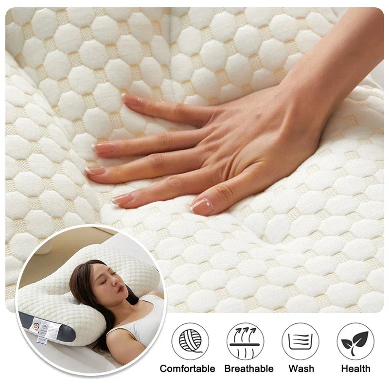3D Neck Pillow Orthopedic To Help Sleep And