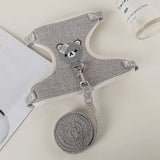 Cute Rabbit Harness Leash Set Bunny Pet Accessories