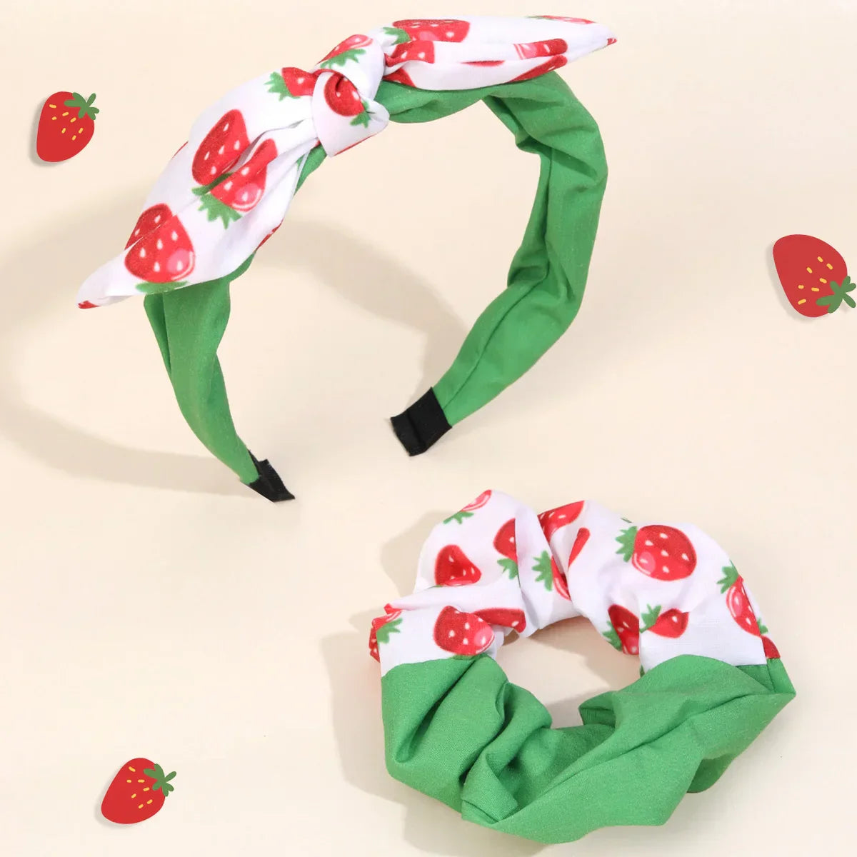 ncmama 2Pcs New Avocado Print Hairbands For Kids