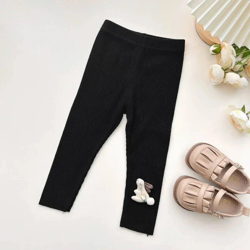 Autumn Girls Cotton Bottoms Pants 2023 New Korean