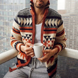 Winter Men Knit Cardigan Men Fashion Sweater Casual