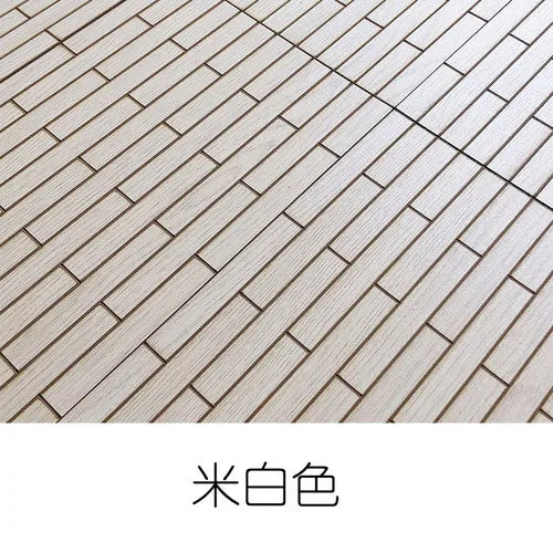 1/6 1/12 Dollhouse Wood Floor PVC Imitation Wood