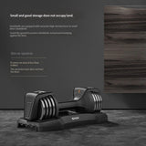 Adjustable Dumbbell Fitness Men's Pure Iron Intelligent All-In-One