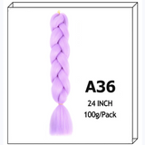 24Inch Synthetic Long Jumbo Ombre Braiding Hair For