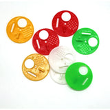 50PCS Beekeeping Plastic Beehive Door Round Single Bee