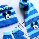 4-8Years New Autumn Winter Children Mickey Cartoon Scarf