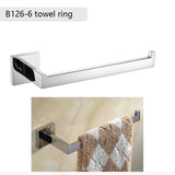 Mirror Chrome Polished Bathroom Hardware Stainless Steel Towel