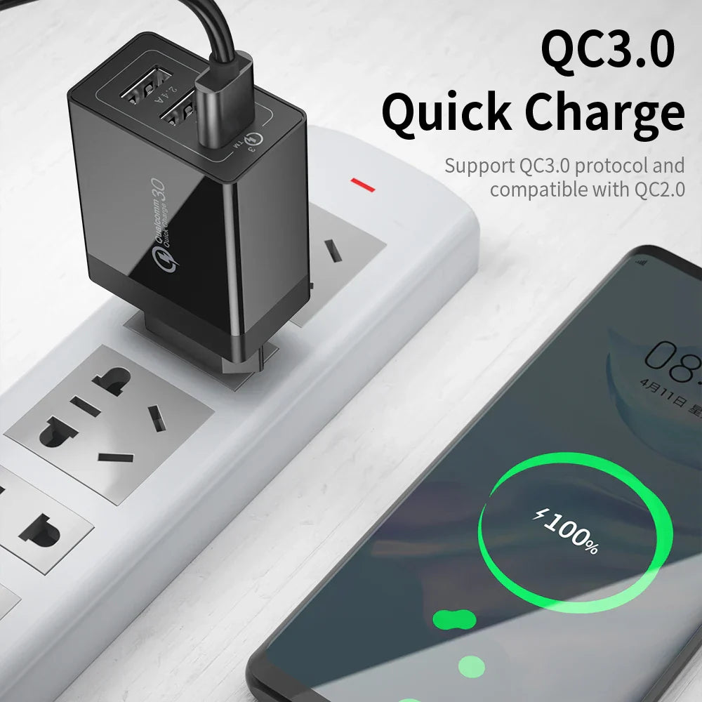 Essager 30W USB Charger Quick Charge 3.0 For