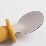 Solid Color Baby Gadget Tableware Set Children Utensil