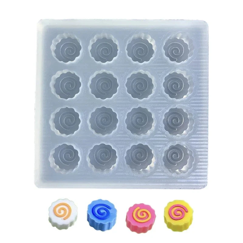 Spiral Shape Paint Wax Pellet Mold Diy Paint