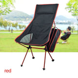 Lightweight Compact Folding Camping Backpack Chairs, Portable Foldable