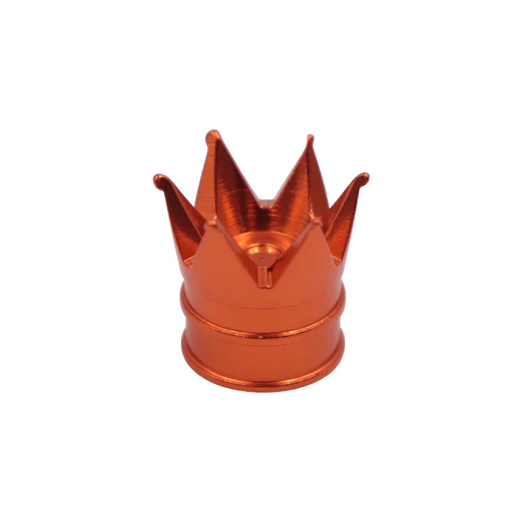 14PCS Creative Crown Aluminum Car Wheel Tyre Tire