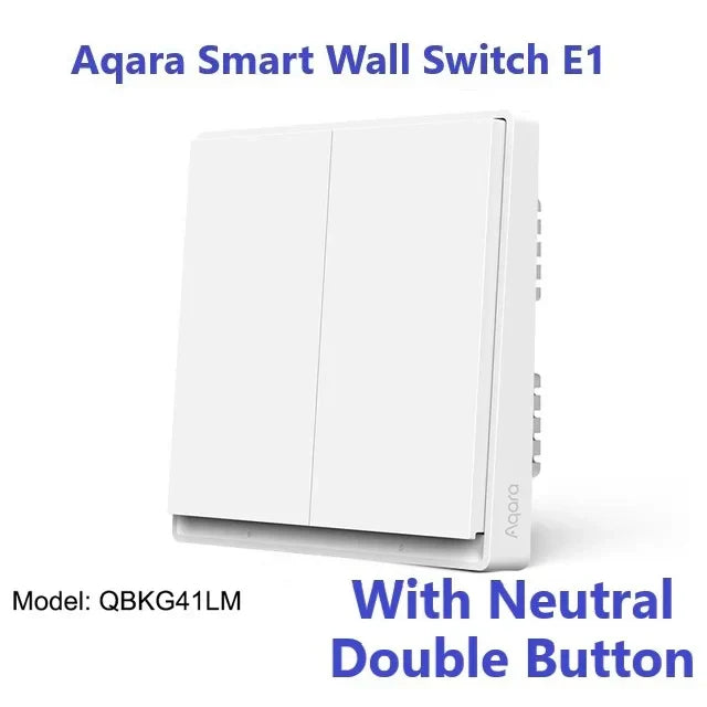 New Aqara Smart Wall Switch E1 ZigBee 3.0