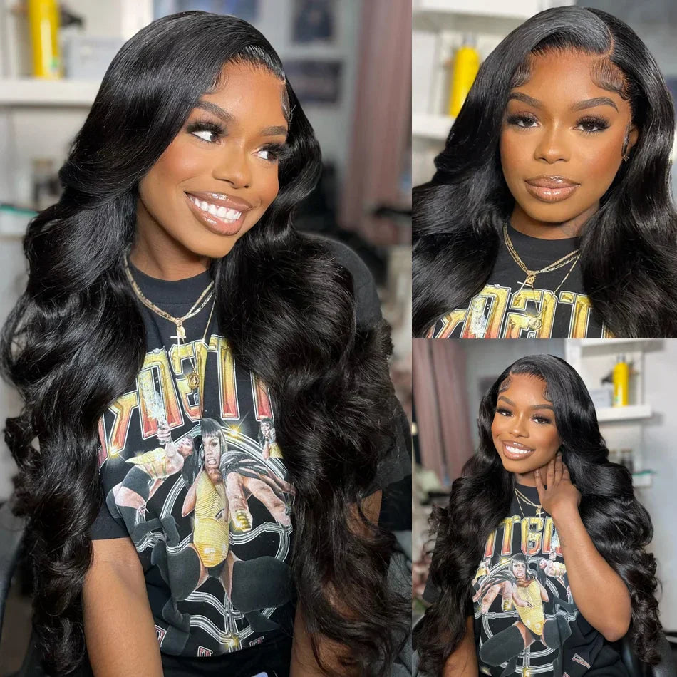 HD Transparent 13x4 13x6 Body Wave Lace Front
