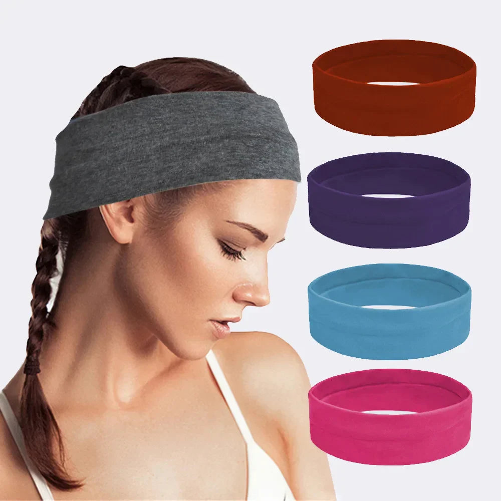 Summer Sports Yoga Headbands for Women Simple Adjustable