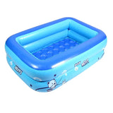 120cm/130cm Inflatable Square Swimming Pool Children Inflatable Pool