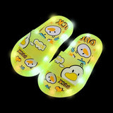 Cartoon Unicorn Animals luminescence Shoes Children’s Boys Girls Slippers Lighted Fashion Cute Shoes Toddler Slippers For Kids