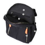 Waterproof Oxford Backpack for Women Antitheft School Bag