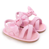Girls' sandals Bowknot pearl sandals Children's sandals Toddler