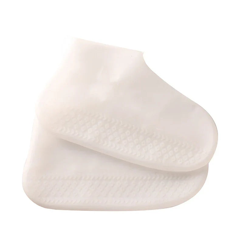1Pair Waterproof Silicone Shoe Cover Nonslip Wearresistant Unisex