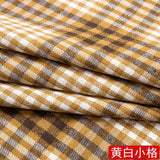 Yarn Dyed Soft Thickening Grinding Wool Plaid Fabric