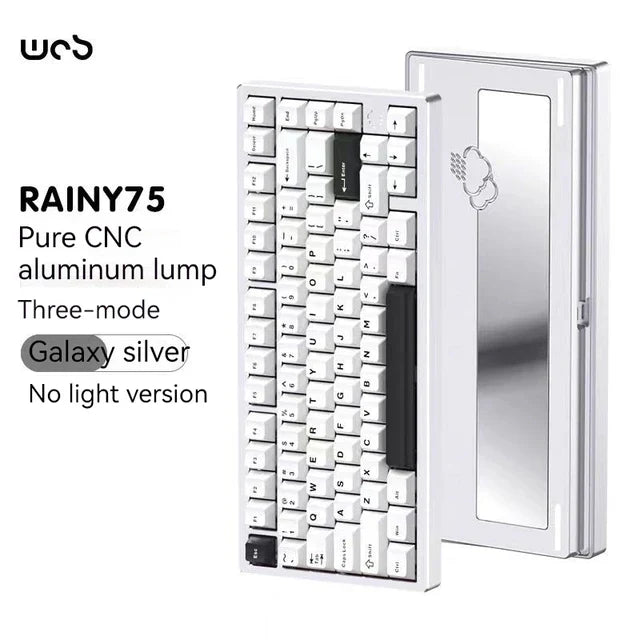 Wob Rainy75 Mechanical Keyboard CNC Aluminum Alloy RGB