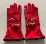Child car racing gloves cotton and polyester gloves